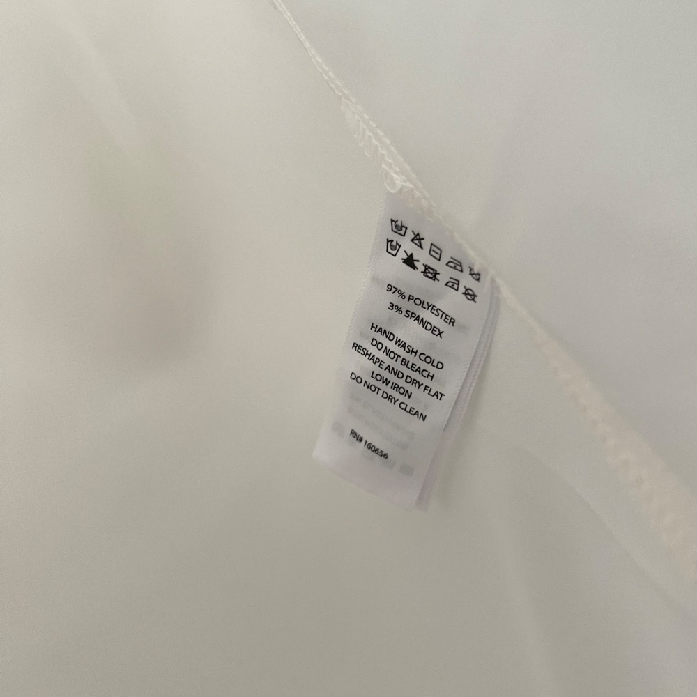 NWT Rachel Zoe White Button Down - Picture 6 of 6